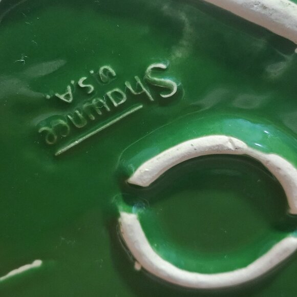 Vintage Shawnee USA Shiny Glaze Deer Fawn Ceramic Planter Vase - Picture 12 of 12